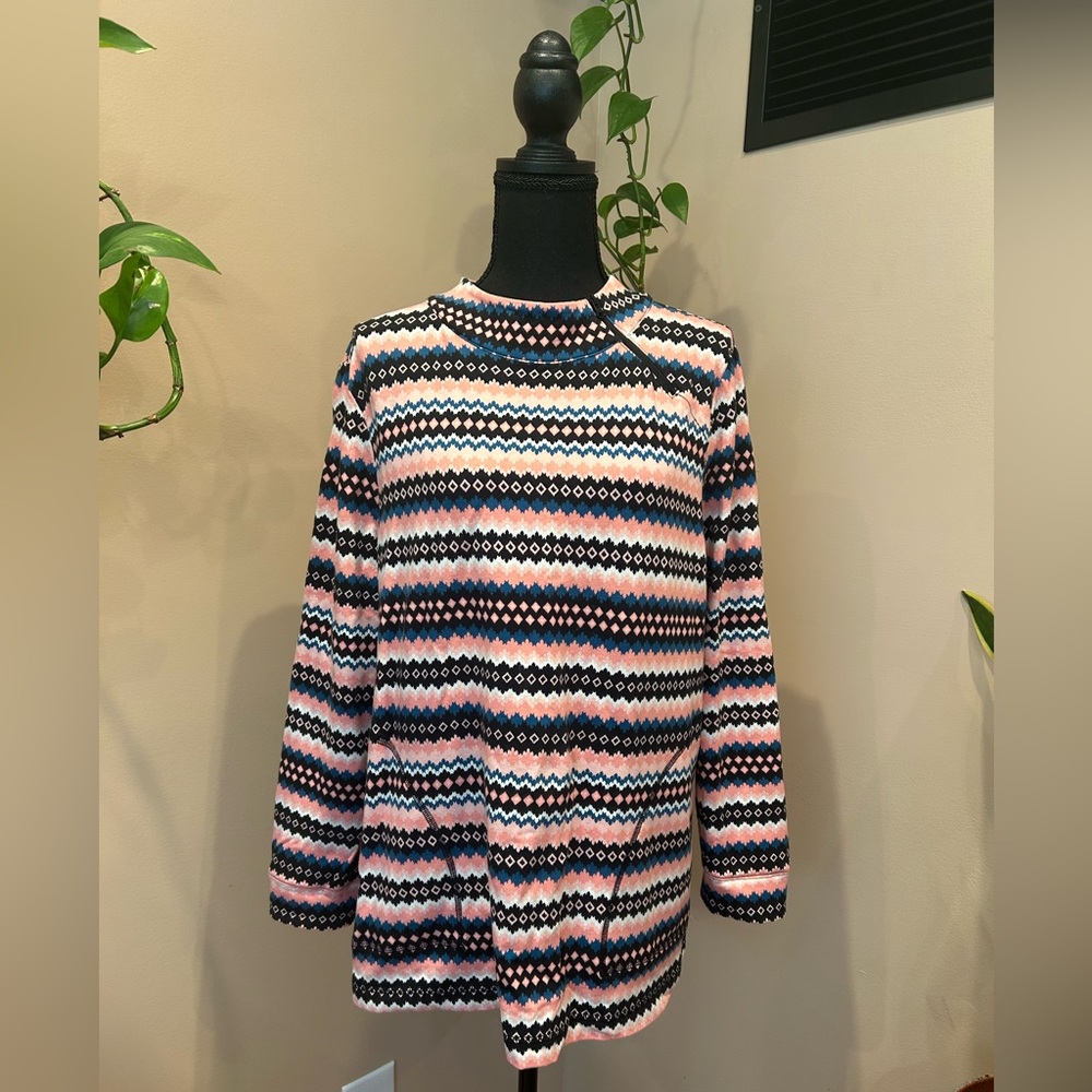 Talbots Multicolor Patterned Sweater - Picture 2 of 6